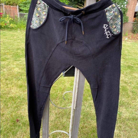 Forever 21 Pants - Forever 21 and Alec Monopoly Black Joggers